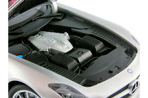 MERCEDES SLS AMG ROADSTER 2011 SILVER — фото 12