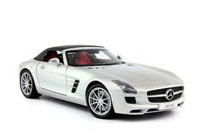 MERCEDES SLS AMG ROADSTER 2011 SILVER — фото 4