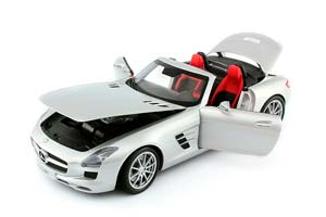 MERCEDES SLS AMG ROADSTER 2011 SILVER — фото 5