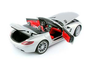 MERCEDES SLS AMG ROADSTER 2011 SILVER — фото 7