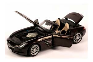 MERCEDES SLS AMG ROADSTER 2011 BROW NMETALLIC — фото 5