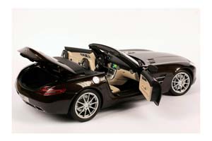 MERCEDES SLS AMG ROADSTER 2011 BROW NMETALLIC — фото 7