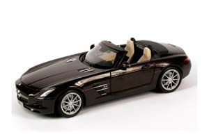MERCEDES SLS AMG ROADSTER 2011 BROW NMETALLIC — фото 9
