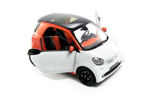 SMART FORTWO COUPE C453 2014 ORANGE WHITE — фото 4