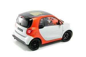 SMART FORTWO COUPE C453 2014 ORANGE WHITE — фото 2