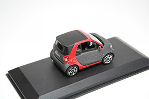 SMART A453 FORTWO CABRIOLET 2017 RED — фото 2