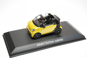 SMART A453 FORTWO CABRIOLET 2016 BLACK/YELLOW — фото 3