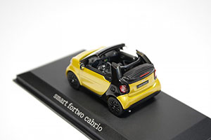 SMART A453 FORTWO CABRIOLET 2016 BLACK/YELLOW — фото 7
