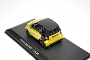 SMART A453 FORTWO CABRIOLET 2016 BLACK/YELLOW — фото 8