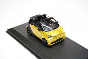 SMART A453 FORTWO CABRIOLET 2016 BLACK/YELLOW — фото 9