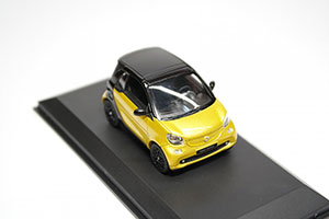 SMART A453 FORTWO CABRIOLET 2016 BLACK/YELLOW — фото 10