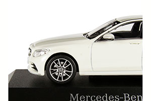 MERCEDES W205 C-CLASS MOPF FACELIFT 2018 WHITE — фото 3