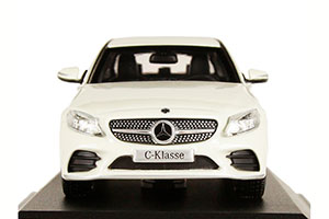 MERCEDES W205 C-CLASS MOPF FACELIFT 2018 WHITE — фото 4