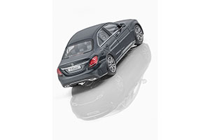 MERCEDES W205 C-CLASS MOPF 2016 METALLIC DARK BLUE — фото 2