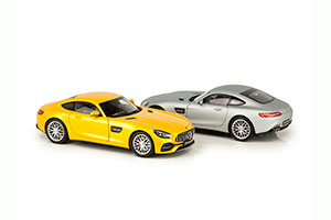 MERCEDES C190 AMG GT S COUPE (W190) YELLOW — фото 19