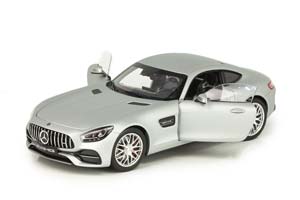 MERCEDES C190 GT-S DESIGNO 2017 IRIDIUM SILVER MAGNO — фото 3