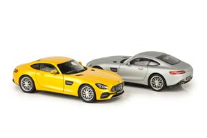 MERCEDES C190 GT-S DESIGNO 2017 IRIDIUM SILVER MAGNO — фото 19