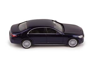 MERCEDES-BENZ S-CLASS 2021 AMG-LINE W223 СИНИЙ МЕТАЛЛИК (ДЛИНА МОДЕЛИ 3-5 СМ) — фото 3