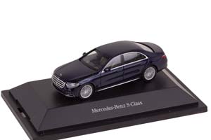 MERCEDES-BENZ S-CLASS 2021 AMG-LINE W223 СИНИЙ МЕТАЛЛИК (ДЛИНА МОДЕЛИ 3-5 СМ) — фото 16