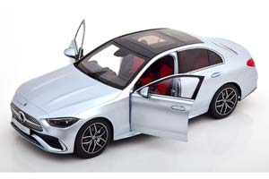 MERCEDES W206 C-CLASS 2022 SILVER / МЕРСЕДЕС Ц-КЛАСС СЕРЕБРИСТЫЙ — фото 3