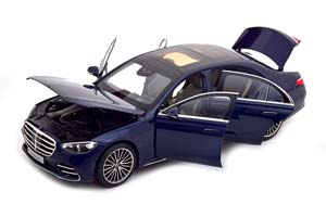MERCEDES W223 S-KLASSE V223 2021 DARK BLUE METALLIC — фото 3