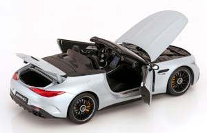 MERCEDES AMG SL 63 4MATIC+ R232 WITH REMOVABLE SOFTTOP 2024 MATT-SILVER — фото 4