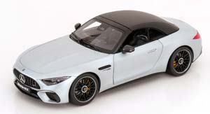 MERCEDES AMG SL 63 4MATIC+ R232 WITH REMOVABLE SOFTTOP 2024 MATT-SILVER — фото 5