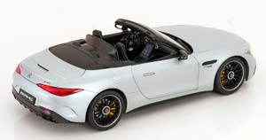MERCEDES AMG SL 63 4MATIC+ R232 WITH REMOVABLE SOFTTOP 2024 MATT-SILVER — фото 2