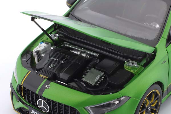 MERCEDES AMG A 45 S 4MATIC 2025 MATT-GREEN YELLOW BLACK — фото 5