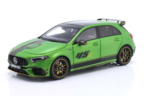 MERCEDES AMG A 45 S 4MATIC 2025 MATT-GREEN YELLOW BLACK