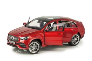 MERCEDES W167 GLE-CLASS COUPE AMG STYLE C167 2020 RED METALLIC — фото 4