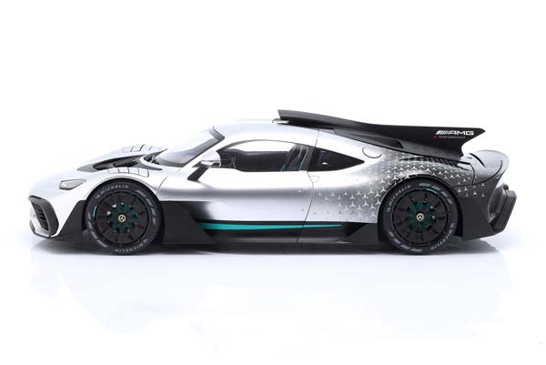 MERCEDES-BENZ AMG ONE (C298) HIGH-TECH SILVER / МЕРСЕДЕС-БЕНЦ АМГ ОНЕ C298 ХАЙ-ТЕК СЕРЕБРИСТЫЙ — фото 4