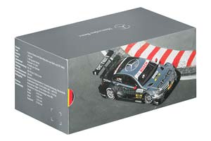 MERCEDES W204 AMG C-CLASS DTM CHRISTIAN VIETROIS 2013 SILVER CHROME — фото 3