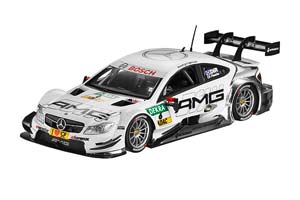 MERCEDES AMG C-COUPE DTM PAUL DI RESTA MERCEDES AMG 2014 WHITE