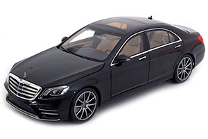 MERCEDES W222 S-CLASS UPLIFTING 2017 OBSIDIAN BLACK METALLIC
