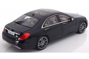 MERCEDES W222 S-CLASS UPLIFTING 2017 OBSIDIAN BLACK METALLIC — фото 2