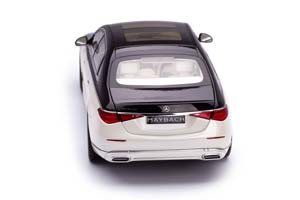 MERCEDES W223 MAYBACH S650 X223 2022 WHITE/BLACK METALLIC / МЕРСЕДЕС МАЙБАХ БЕЛЫЙ — фото 16