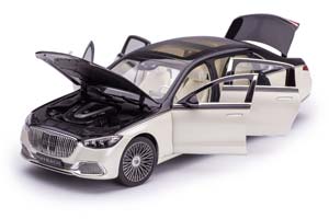 MERCEDES W223 MAYBACH S650 X223 2022 WHITE/BLACK METALLIC / МЕРСЕДЕС МАЙБАХ БЕЛЫЙ — фото 5