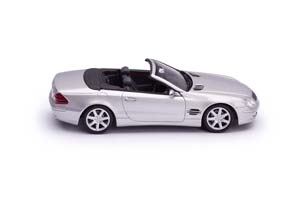MERCEDES-BENZ SL-CLASS 2002 R230 СЕРЕБРИСТЫЙ — фото 8