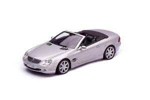 MERCEDES-BENZ SL-CLASS 2002 R230 СЕРЕБРИСТЫЙ