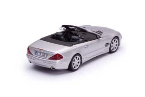 MERCEDES-BENZ SL-CLASS 2002 R230 СЕРЕБРИСТЫЙ — фото 2
