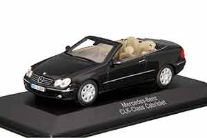 MERCEDES-BENZ CLK-KLASSE A209(W209) КАБРИОЛЕТ ЧЕРНЫЙ