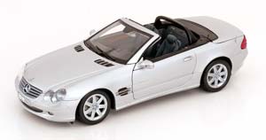 MERCEDES SL-KLASSE WITH WORKABLE HARDTOP AND LEATHER UPHOLSTERY 2001 SILVER — фото 6