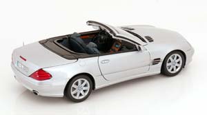 MERCEDES SL-KLASSE WITH WORKABLE HARDTOP AND LEATHER UPHOLSTERY 2001 SILVER — фото 2