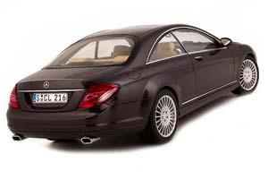 MERCEDES W216 CL500 C216 2006 DARK BROWN METALLIC — фото 2