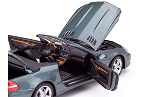 MERCEDES W230 SL-KLASSE R230 RESTYLING 2008 PERIKLASGRUN METALLIC GREEN — фото 4