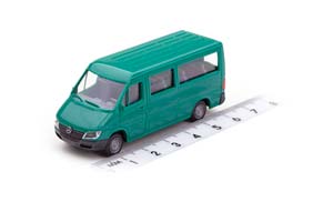 MERCEDES-BENZ SPRINTER FACELIFT 2000 АВТОБУС БИРЮЗОВЫЙ (ДЛИНА МОДЕЛИ 3-5 СМ) — фото 14