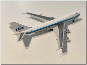 BOEING B 747-206B KLM ROYAL DUTCH AIRLINES PH-BUD LIMITED 480 PCS (ДЛИНА 17,66 СМ) — фото 2