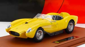 FERRARI 250TR TESTAROSSA SPIDER (1957) - CON VETRINA - WITH SHOWCASE, YELLOW