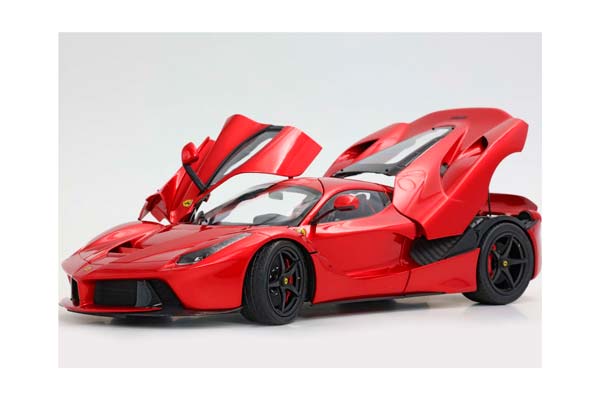 FERRARI LAFERRARI 2012 OPEN DIECAST ROSSO F1 2007 - LUXURY PACK AND DISPLAY CASE INCLUDED / ФЕРРАРИ ЛАФЕРРАРИ 2012 ОПЕН Ф1 2007 1:18 КРАСНЫЙ — фото 3